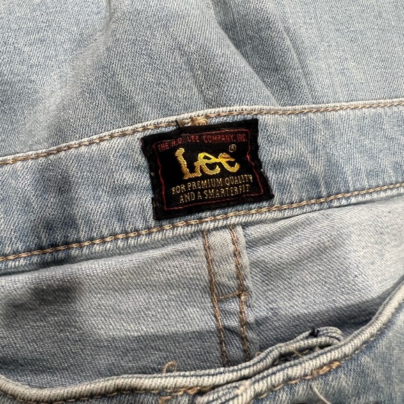 Lee Blue Jean Shorts Relaxed Fit - Picture 4 of 5